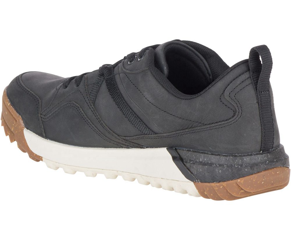 Merrell Sneakers Black - Indeway Leather - Mens 07DKNIERW